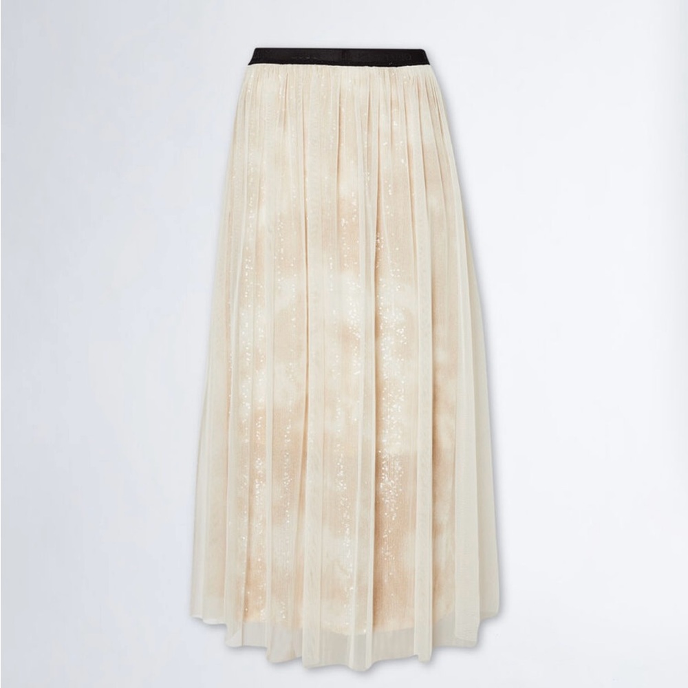 Liu Jo Jersey skirt with sequins